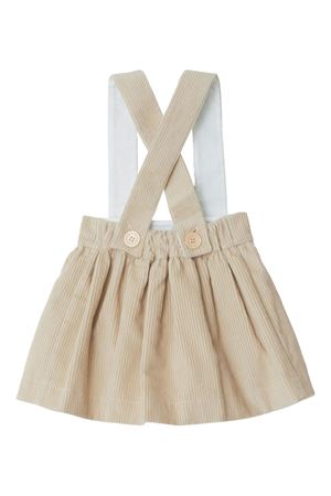 beige cotton set BURBERRY KIDS | 8090684A2015